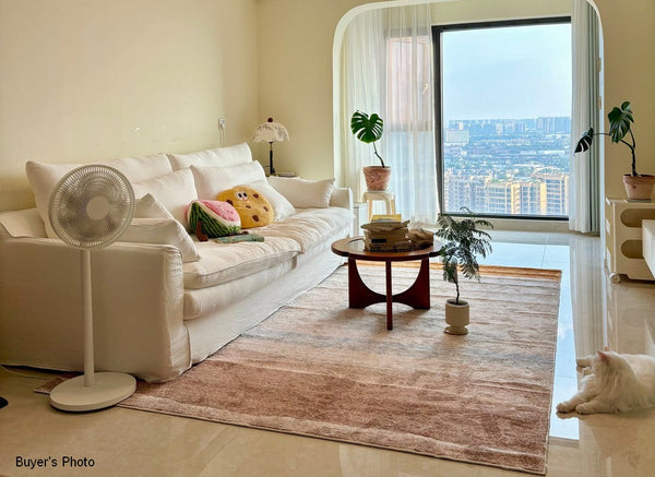 Abstract Area Rugs for Bedroom, Contemporary Modern Rugs for Living Room, Geometric Modern Rugs under Dining Room Table, Modern Carpets under Coffee Table-Grace Painting Crafts