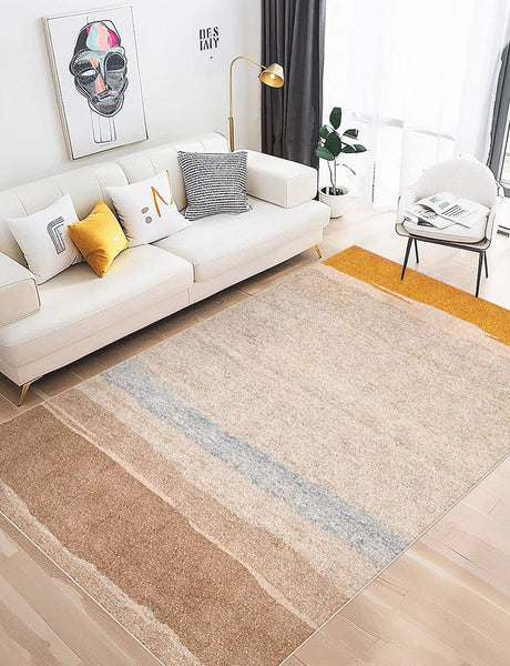 Modern Carpets under Coffee Table, Abstract Area Rugs for Bedroom, Contemporary Modern Rugs for Living Room, Geometric Modern Rugs under Dining Room Table-Grace Painting Crafts