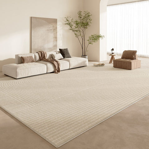 Oversized Modern Rug for Living Room, Soft Bedroom Floor Rugs, Extra Large Modern Rugs for Living Room, Geometric Contemporary Rugs for Dining Room-Grace Painting Crafts