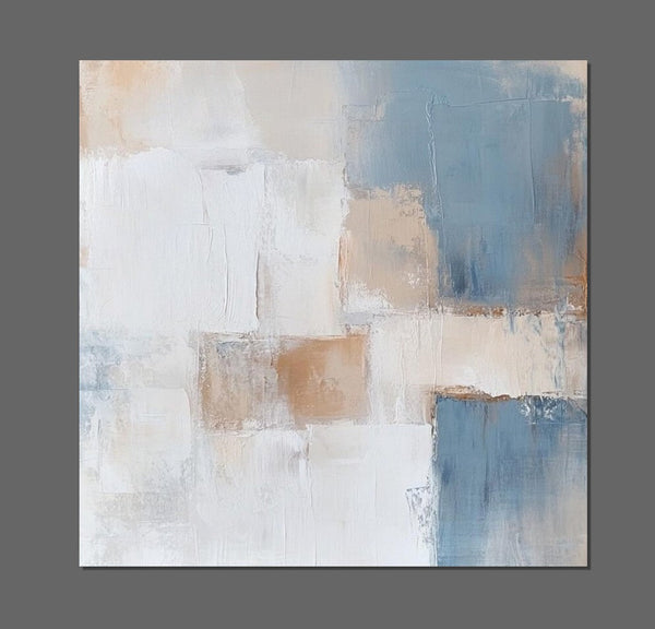 Large Modern Canvas Painting, Wall Art for Bedroom, Contemporary Modern Artwork, Hand Painted Wall Art Painting-Grace Painting Crafts