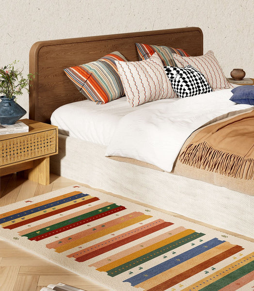 Modern Runner Rugs Next to Bed, Contemporary Runner Rugs for Children's Room, Runner Rugs for Hallway, Bathroom Runner Rugs, Kitchen Runner Rugs-Grace Painting Crafts