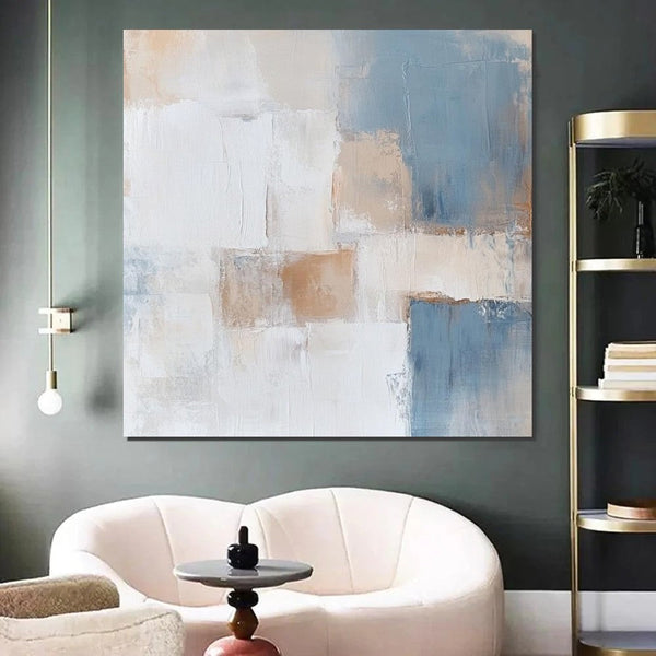 Large Modern Canvas Painting, Wall Art for Bedroom, Contemporary Modern Artwork, Hand Painted Wall Art Painting-Grace Painting Crafts