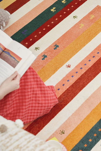 Modern Runner Rugs Next to Bed, Contemporary Runner Rugs for Children's Room, Runner Rugs for Hallway, Bathroom Runner Rugs, Kitchen Runner Rugs-Grace Painting Crafts