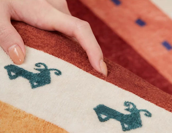 Modern Runner Rugs Next to Bed, Contemporary Runner Rugs for Children's Room, Runner Rugs for Hallway, Bathroom Runner Rugs, Kitchen Runner Rugs-Grace Painting Crafts