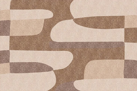 Living Room Modern Rugs, Contemporary Rugs for Kitchen, Geometric Modern Rugs for Sale, Abstract Modern Rug Ideas for Bedroom-Grace Painting Crafts