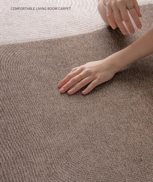 Unique Large Contemporary Floor Carpets for Living Room, Dining Room Modern Rugs, Extra Large Geometric Modern Rugs in Bedroom, Modern Rugs for Sale-Grace Painting Crafts