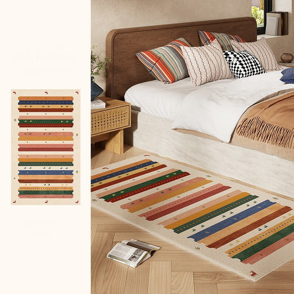 Modern Runner Rugs Next to Bed, Contemporary Runner Rugs for Children's Room, Runner Rugs for Hallway, Bathroom Runner Rugs, Kitchen Runner Rugs-Grace Painting Crafts