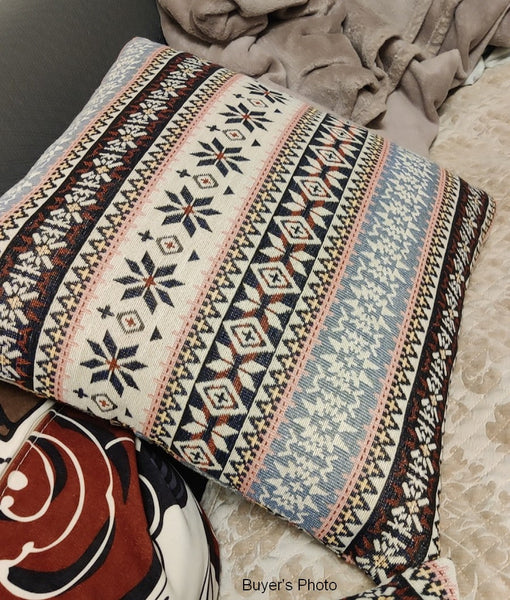 Bohemia Sofa Pillows for Living Room, Decorative Throw Pillows, Geometric Pattern Throw Pillow for Couch, Large Bohemian Decorative Sofa Pillows-Grace Painting Crafts