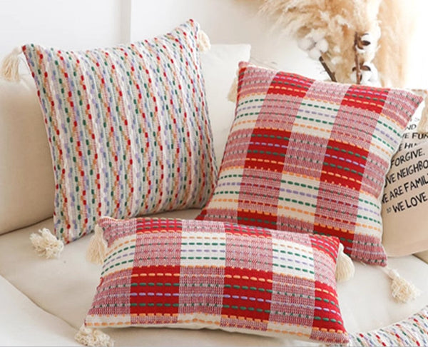 Modern Sofa Cushion, Decorative Modern Pillows for Couch, Colorful Modern Sofa Pillows Covers, Decorative Pillows for Living Room-Grace Painting Crafts