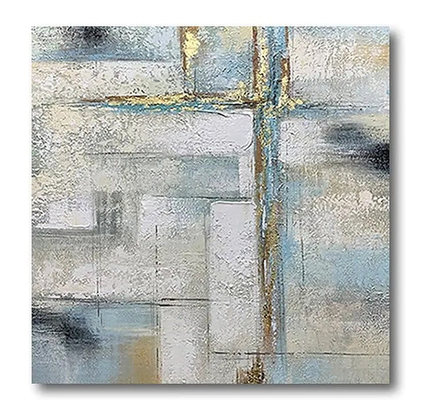 Simple Painting Ideas for Living Room, Acrylic Painting on Canvas, Large Paintings for Office, Buy Paintings Online, Oversized Canvas Paintings-Grace Painting Crafts