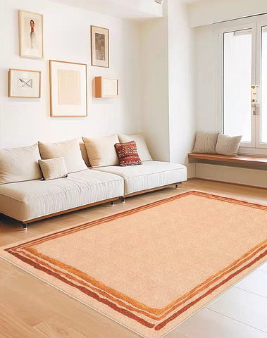 Contemporary Modern Rugs for Living Room, Geometric Modern Rugs under Dining Room Table, Modern Carpets under Coffee Table, Abstract Soft Rugs for Bedroom-Grace Painting Crafts