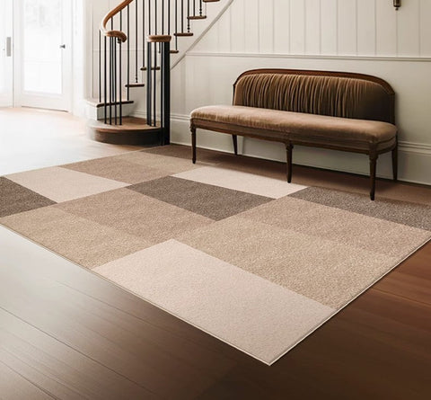 Extra Large Modern Floor Carpets for Office, Modern Area Rug for Living Room, Contemporary Rugs for Dining Room, Bedroom Floor Rugs-Grace Painting Crafts