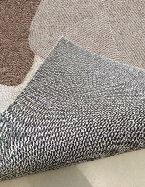 Unique Large Contemporary Floor Carpets for Living Room, Dining Room Modern Rugs, Extra Large Geometric Modern Rugs in Bedroom, Modern Rugs for Sale-Grace Painting Crafts