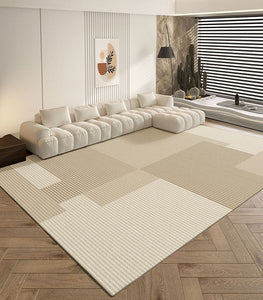 Geometric Contemporary Rugs Next to Bed, Modern Carpets for Dining Room, Large Modern Rugs for Living Room, Contemporary Modern Rugs for Sale-Grace Painting Crafts