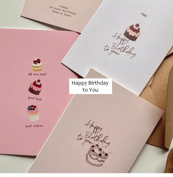 Creative Birthday Greeting Cards, Birthday Cards to Friends, Happy Birthday Cards, Beautiful Birthday Greeting Cards to Lovers, Greeting Cards to Mother-Grace Painting Crafts