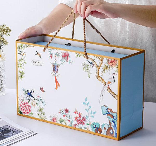 Elegant Oriental Pheasant Ceramic Cups, Beautiful Bird Pattern Tea Cups, Creative Bone China Porcelain Tea Cup Set, Unique Tea Cups and Saucers in Gift Box-Grace Painting Crafts