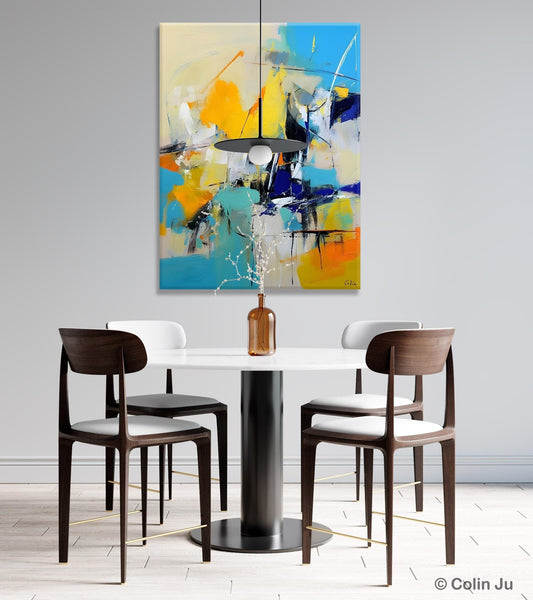 Original Canvas Wall Art, Oversized Contemporary Acrylic Paintings, Modern Abstract Paintings, Extra Large Canvas Painting for Living Room-Grace Painting Crafts
