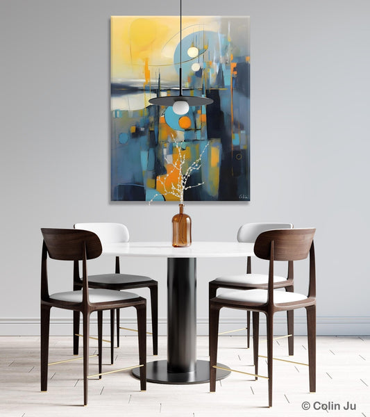 Extra Large Painting for Sale, Oversized Contemporary Acrylic Paintings, Extra Large Canvas Painting for Bedroom, Original Abstract Painting-Grace Painting Crafts