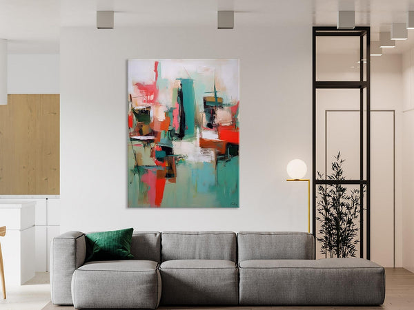 Extra Large Painting for Sale, Huge Contemporary Acrylic Paintings, Extra Large Canvas Paintings, Original Abstract Painting, Impasto Art-Grace Painting Crafts