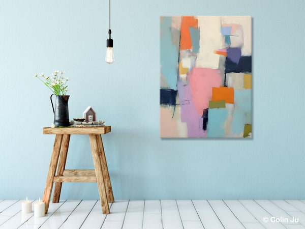 Modern Paintings, Large Contemporary Wall Art, Acrylic Painting on Canvas, Extra Large Paintings for Dining Room, Original Abstract Painting-Grace Painting Crafts