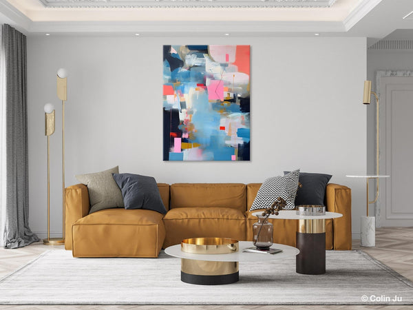Modern Wall Paintings, Contemporary Painting on Canvas, Abstract Painting for Bedroom, Extra Large Original Acrylic Art, Buy Wall Art Online-Grace Painting Crafts
