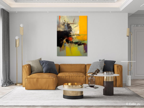 Large Wall Art Paintings for Living Room, Large Original Artwork, Contemporary Acrylic Painting on Canvas, Modern Canvas Art Paintings-Grace Painting Crafts