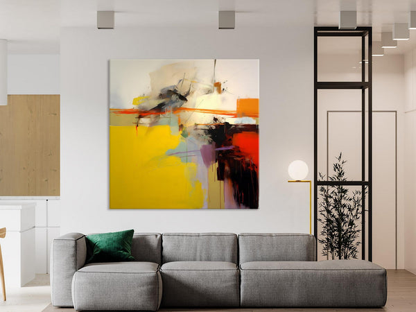 Modern Canvas Art Paintings, Contemporary Canvas Art, Original Modern Wall Art, Modern Acrylic Artwork, Large Abstract Paintings for Bedroom-Grace Painting Crafts