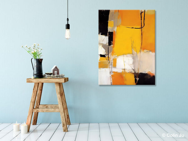 Extra Large Paintings for Bedroom, Abstract Wall Paintings, Large Contemporary Wall Art, Hand Painted Canvas Art, Original Modern Painting-Grace Painting Crafts