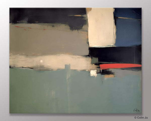 Contemporary Acrylic Paintings, Extra Large Abstract Painting for Living Room, Large Original Abstract Wall Art, Abstract Painting on Canvas-Grace Painting Crafts