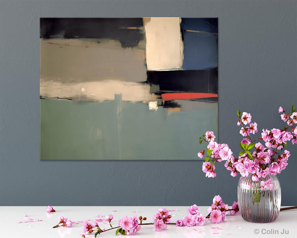 Contemporary Acrylic Paintings, Extra Large Abstract Painting for Living Room, Large Original Abstract Wall Art, Abstract Painting on Canvas-Grace Painting Crafts