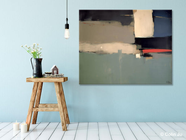Contemporary Acrylic Paintings, Extra Large Abstract Painting for Living Room, Large Original Abstract Wall Art, Abstract Painting on Canvas-Grace Painting Crafts