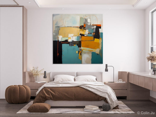 Contemporary Canvas Art for Living Room, Modern Acrylic Paintings, Original Modern Paintings, Extra Large Abstract Paintings on Canvas-Grace Painting Crafts