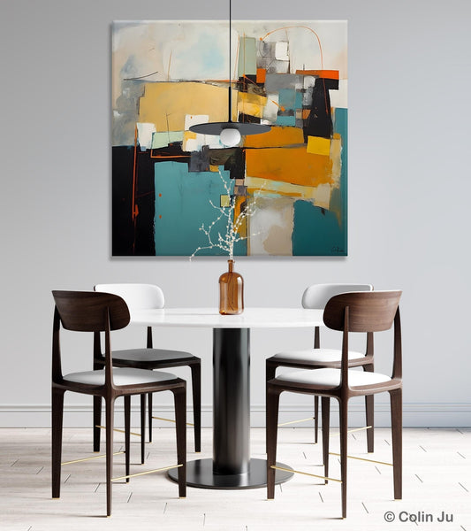 Contemporary Canvas Art for Living Room, Modern Acrylic Paintings, Original Modern Paintings, Extra Large Abstract Paintings on Canvas-Grace Painting Crafts