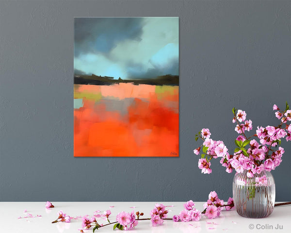 Original Canvas Artwork, Contemporary Acrylic Painting on Canvas, Large Wall Art Painting for Bedroom, Oversized Abstract Wall Art Paintings-Grace Painting Crafts