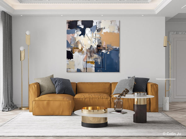 Extra Large Canvas Paintings for Living Room, Original Modern Abstract Artwork, Modern Canvas Art Paintings, Abstract Wall Art for Sale-Grace Painting Crafts