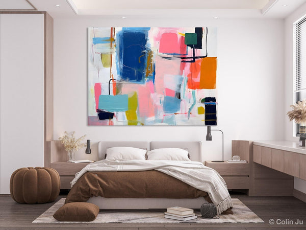 Large Wall Art Painting for Bedroom, Original Canvas Art, Oversized Modern Abstract Wall Paintings, Contemporary Acrylic Painting on Canvas-Grace Painting Crafts