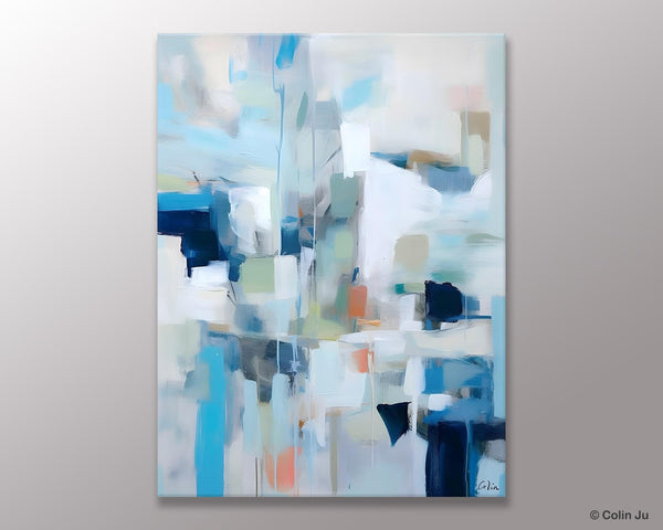 Large Modern Canvas Wall Paintings, Original Abstract Art, Hand Painted Acrylic Painting on Canvas, Large Wall Art Painting for Dining Room-Grace Painting Crafts