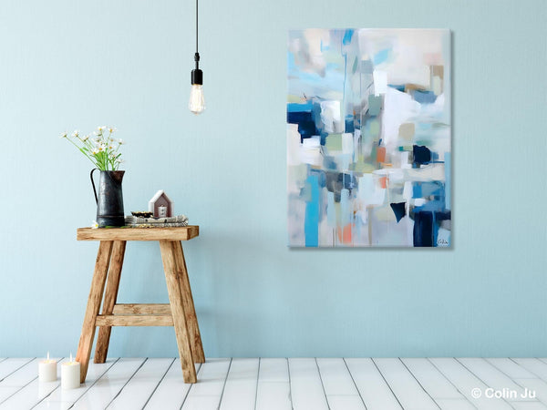 Large Modern Canvas Wall Paintings, Original Abstract Art, Hand Painted Acrylic Painting on Canvas, Large Wall Art Painting for Dining Room-Grace Painting Crafts