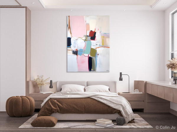 Hand Painted Canvas Art, Modern Paintings, Large Contemporary Wall Art, Extra Large Paintings for Living Room, Original Abstract Painting-Grace Painting Crafts