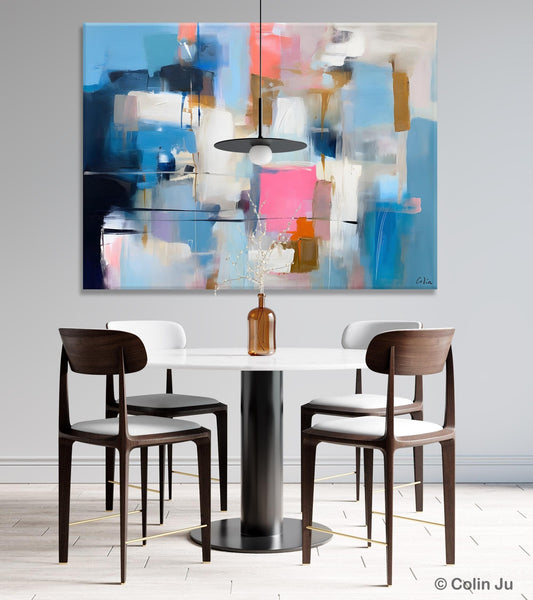 Large Wall Art Paintings, Simple Canvas Art, Contemporary Painting on Canvas, Original Canvas Wall Art for sale, Simple Abstract Paintings-Grace Painting Crafts