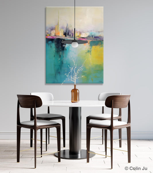 Large Wall Art Painting for Dining Room, Oversized Abstract Art Paintings,Original Canvas Artwork, Contemporary Acrylic Painting on Canvas-Grace Painting Crafts