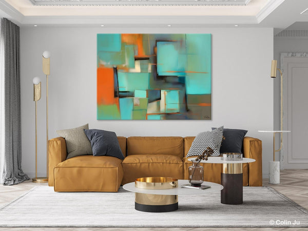 Large Canvas Art Painting for Bedroom, Huge Modern Abstract Paintings, Hand Painted Original Canvas Wall Art, Contemporary Acrylic Paintings-Grace Painting Crafts