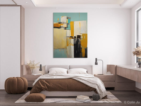 Oversized Abstract Wall Art Paintings, Original Modern Artwork, Large Wall Art Painting for Bedroom, Contemporary Acrylic Painting on Canvas-Grace Painting Crafts