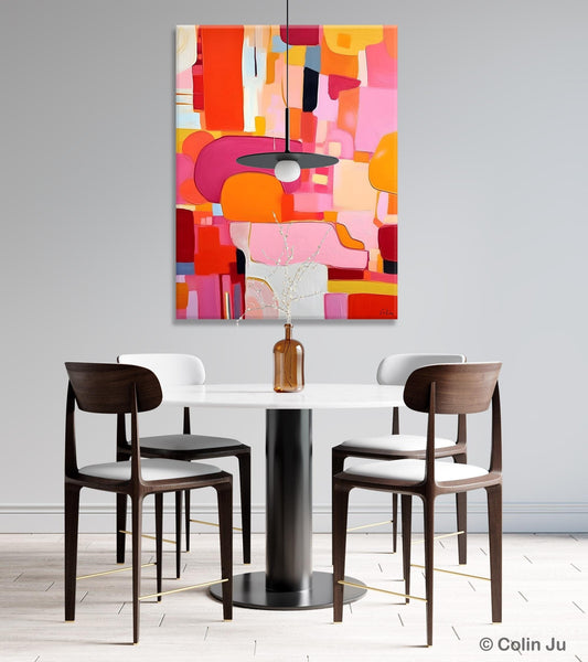 Large Modern Canvas Artwork, Original Wall Art Paintings, Large Paintings for Bedroom, Hand Painted Canvas Art, Acrylic Painting on Canvas-Grace Painting Crafts
