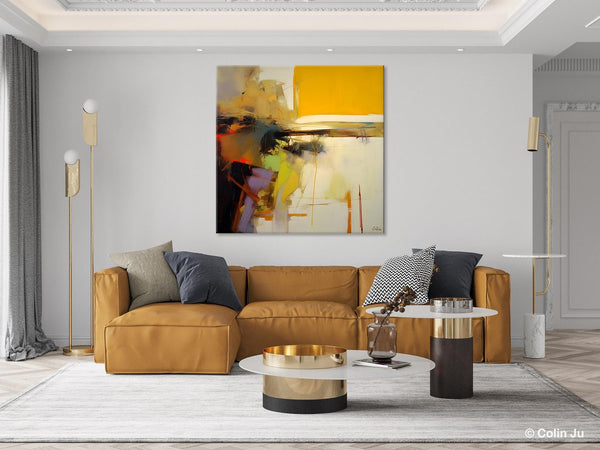 Large Abstract Art for Bedroom, Modern Acrylic Art, Modern Original Abstract Art, Simple Canvas Paintings for Sale, Contemporary Canvas Art-Grace Painting Crafts