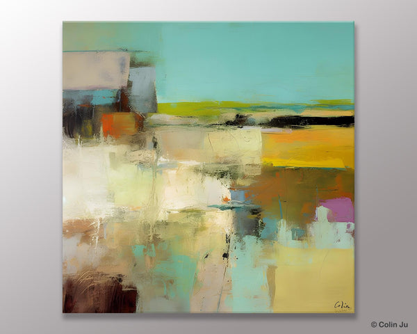 Original Modern Abstract Art for Bedroom, Extra Large Canvas Paintings for Living Room, Abstract Wall Art for Sale, Simple Modern Art-Grace Painting Crafts