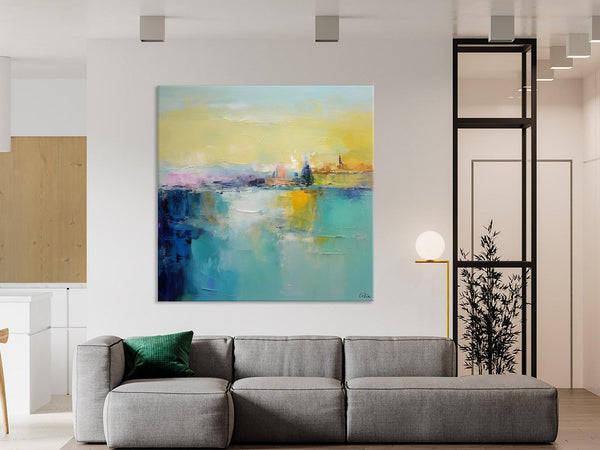 Modern Canvas Paintings, Contemporary Canvas Art, Original Modern Wall Art, Modern Acrylic Artwork, Large Abstract Painting for Bedroom-Grace Painting Crafts