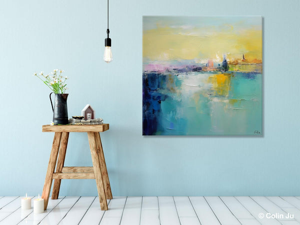 Modern Canvas Paintings, Contemporary Canvas Art, Original Modern Wall Art, Modern Acrylic Artwork, Large Abstract Painting for Bedroom-Grace Painting Crafts