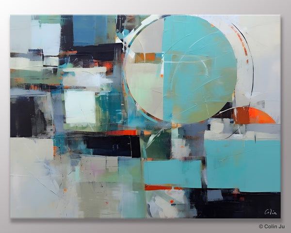 Extra Large Modern Canvas Paintings, Hand Painted Canvas Art, Large Original Wall Art Painting for Bedroom, Acrylic Paintings on Canvas-Grace Painting Crafts