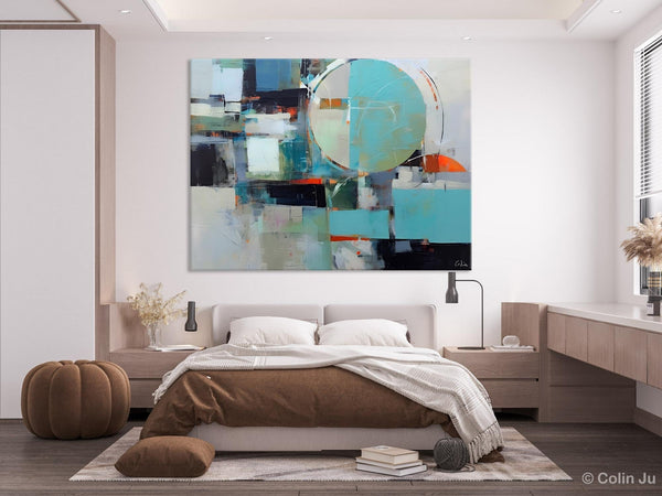 Extra Large Modern Canvas Paintings, Hand Painted Canvas Art, Large Original Wall Art Painting for Bedroom, Acrylic Paintings on Canvas-Grace Painting Crafts